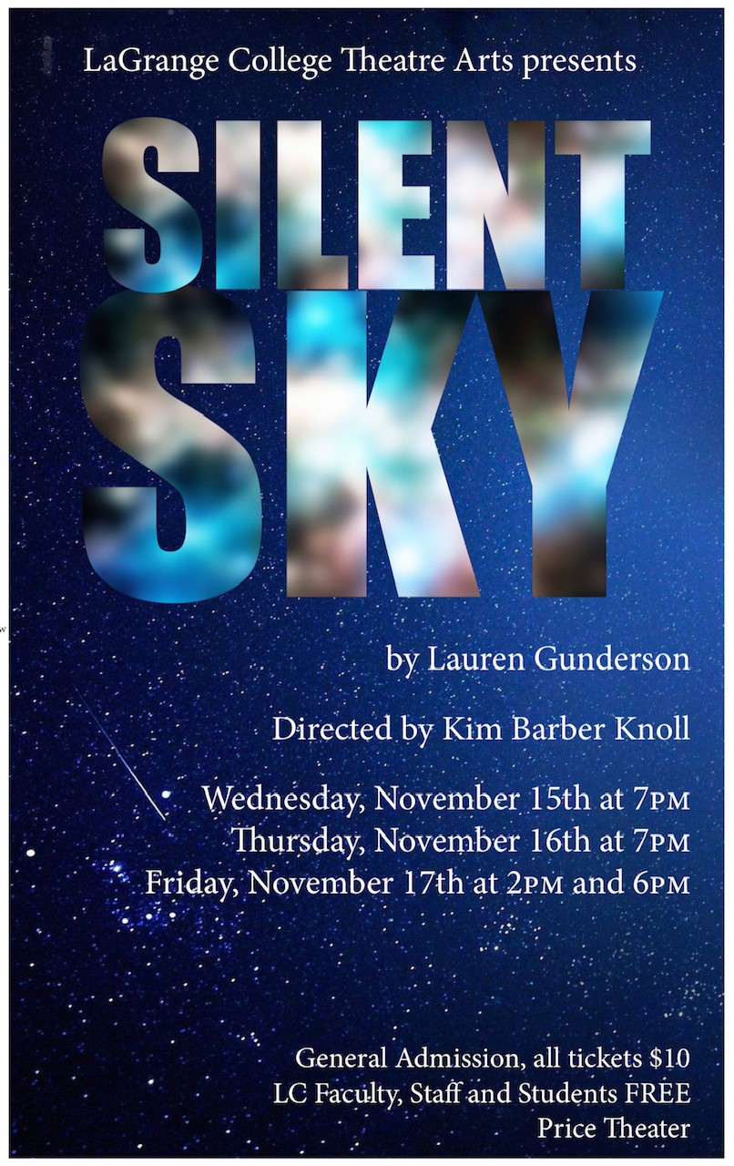 Flyer for fall Theatre drama